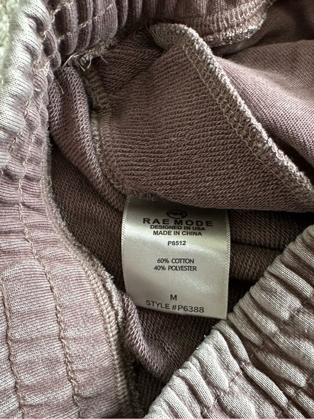 Women’s Rae Mode Taupe Wide Leg Lounge Pants - Picture 7 of 8